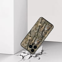 Kompatibilan sa iPhone Pro Ca Caboa Case, listom zelenog Camouflage Hunter Hunter Case za iPhone Men