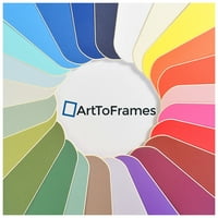 ArttoFrames 22x31 Baby Blue Custom Mat za okvir za slike sa otvorom za 18x27 fotografije. Samo mat,