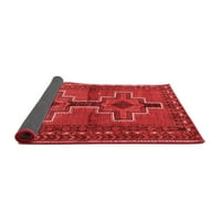 Ahgly Company Zatvoreni kvadrat Perzijski Crveni tradicionalni prostirci, 5 'kvadrat