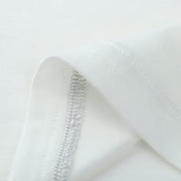 PXiakgy muške ležerne košulje sa zatvaračem na zatvaraču TOP bluza tiskana s dugim rukavima modna polos