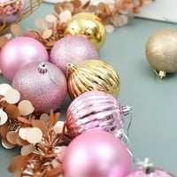 Fal pozlaćena božićna kugla visi bauble xmas stabl ornament? Kućni partijski dekor