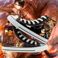 Japanski anime napad na Titan platnene cipele unise tenisice klasične manga uzorci visoke vrhunske cipele