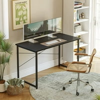 Računalni sto 32 Kućni uredski laptop Desk, pisanje tabele, moderan jednostavan stil, smeđa