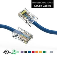 30ft CAT.5E UTP Ethernet mrežnog ne-pokretnog kabla plave boje, pakovanje