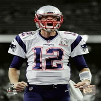 Tom Brady Super Bowl li Spotlight Photo Print