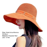 Sunčani šešir Čvrsta boja Super prozračiva izdubljena slova vez za sunčanje Sunčani ribar šešir na otvorenom