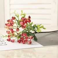 Sarkoyar Realistic Umjetna bobica Dekorativni lijepi ugled cvjetni aranžman simulacija borovnica