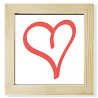 Linijska linija u obliku srca Valentinovo Kvadratni okvir Frame Frame Frame Frame