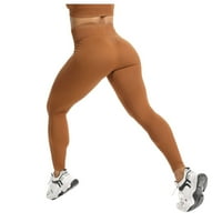 Žene vježbaju gamaše fitness sportski trčanje elastične joge hlače
