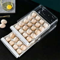 Mali pretinac Kontejner za valjanje jaja, dizajn ladica za Easy Eggs Retriewal, kućna hladnjaka jaja