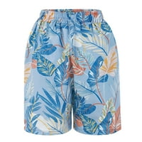 DrpGunly šorc za žene Ženske hlače, Ležerne kratke hlače Ljeto Confy plaže Kratke hlače Elastični struk