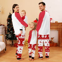 Božićne pidžame za porodicu, pidžama Setchristmas PJS za muškarce