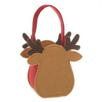 Mold Holiday Reindeer Mini ručka košara 4in