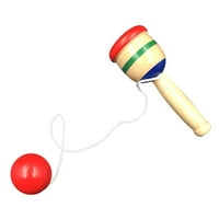 Hemoton drvena igračka Kreativna Kendama Kup i kuglični igračke za ruke koordinacija za ruke, igračka