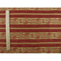 Crvena beige�chenille pruge tapiserija za uređenje kuće, tkanina, tkanina od dvorišta