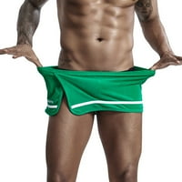 Wofedyo Muški kratke hlače Muške kuće Hlače hlače Hlače Sportski modni stil Početna Muške hlače zelena