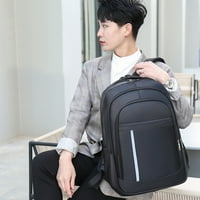 Lingouzi laptop ruksak za žene i muškarce Unisex, izdržljive torbe otporne na vodu, poslovni backpad