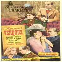 Monsieur Verdou Movie Poster Print - artikla movgj1171