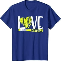 Softball grafički izlaska majice za majicu za teen i ženska majica