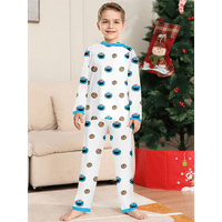 Kids božićne pidžame za dječake i djevojke dugih rukava
