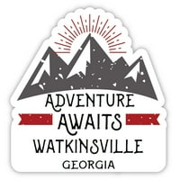 Watkinsville Georgia Suvenir Magnet Avantura čeka dizajn