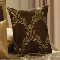 Čokolada i zlatna taffeta tkanina sa vezena posteljina, kraljica