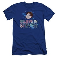 Steven Universe - Vjerujte - Premium Slim Fit Majica kratke rukave - Srednja