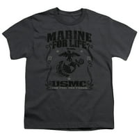 Američki marinski korpus - za život - Mladi majica kratkih rukava - velika