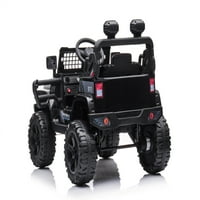 Powered 12V Kids Ride-on Truck, auto igračaka sa daljinskim upravljačem za 2,4 g, Point Seatbelt, Pedal