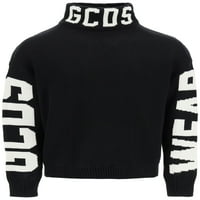 GCDS džemper sa visokim vratom sa logotipom