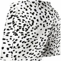 Dalmatinski print muške kratke hlače Ležerne prilike za brzo suhe plaže plivaju s mrežom i džepovima