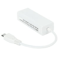 ECOYYZN USB 2. Mrežni adapter, adapter mrežnog kartica Micro USB u RJ Ethernet port za 1,3 W matičnu