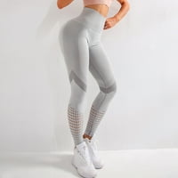 Ženske pantalone Yoga Hlače Duge ljetne hlače Ravne tanke noge elastične visoke struke pružene pantalone