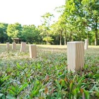 A11N Kubb Viking Chess Lawn igra - Premium Yard Game set sa torbama