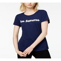 Maison Jules ženska majica La Femme, plava, velika