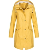Cuoff Wouns Plus veličine kaputi i jakne sa punim kišnim kapuljačom Vodootporni dugi preko otpornosti