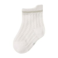 Dječja toddler meke čarape ljetne mrežice Udobne prozračne labave usta Srednje cijevi čarape