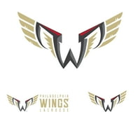 FILTEAD Philadelphia Wings Tri X-Veliki logotip koji se može ukloniti zidne naljepnice