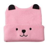 Toddler Kids Girl & Boy Baby Cartoon Bear Top Crochet Knit Hat Beanie Cap Hat Chmora