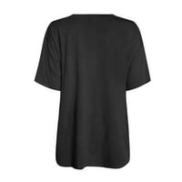 Majice za žene za žene za žene Ženske ručne oslikane košulje SIDE SIRT TEE košulja Pulover kratki rukav