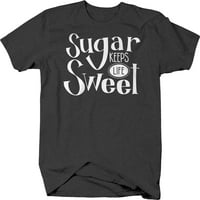 Šećer čuva slatki desertni pečenje pekara za pečenje hrane za muškarce 2xl tamno siva
