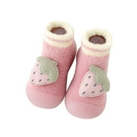 Little Boys Girls Comfort Cipele životinjske crtane čarape cipele Toddler Topline čarape za sprat Ne