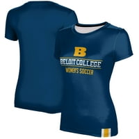 Ženska plava Beloit College Buccaneers ženska fudbalska majica