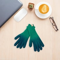 Kelajuan žene tople pletene rukavice elastične gradijentne dodirne zaslonske rukavice zimske rukavice
