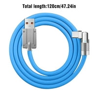 PS kontroler dugi 180 ° rotirajuće kabel USB punjenje USB-om u tipa C podatkovni kabel 120W Super punjenje
