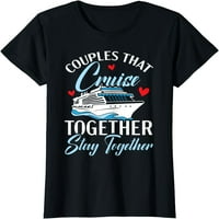 Parovi koji krstare zajedno ostaju zajedno krstarenje majicom