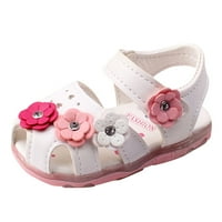 Djevojke Svjetlesane sandale Cvijeće za djecu LED cipele Dječje dječje cipele za dijete