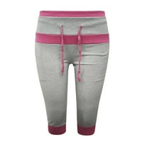 Labakihah kratke hlače za žene Ženske modne kratke hlače Ležerne prilike Chino Halts Solid pantalone
