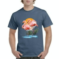 - Muška majica kratki rukav - Flamingo