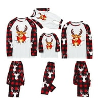 Božićne pidžame za obiteljski odmor Santa Claus Sleep Lepywear Xmas PJS postavio porodicu Božićne pidžame